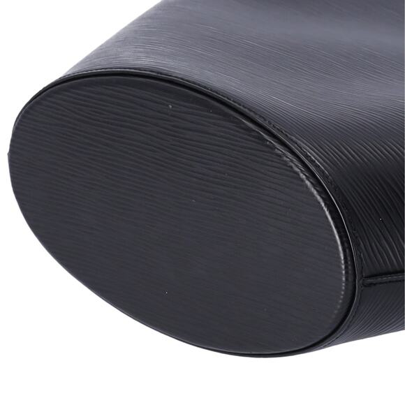 Louis Vuitton Noctambule Epi Handbag M54522 Noir Leather LV logo Engraved - Picture 6 of 7